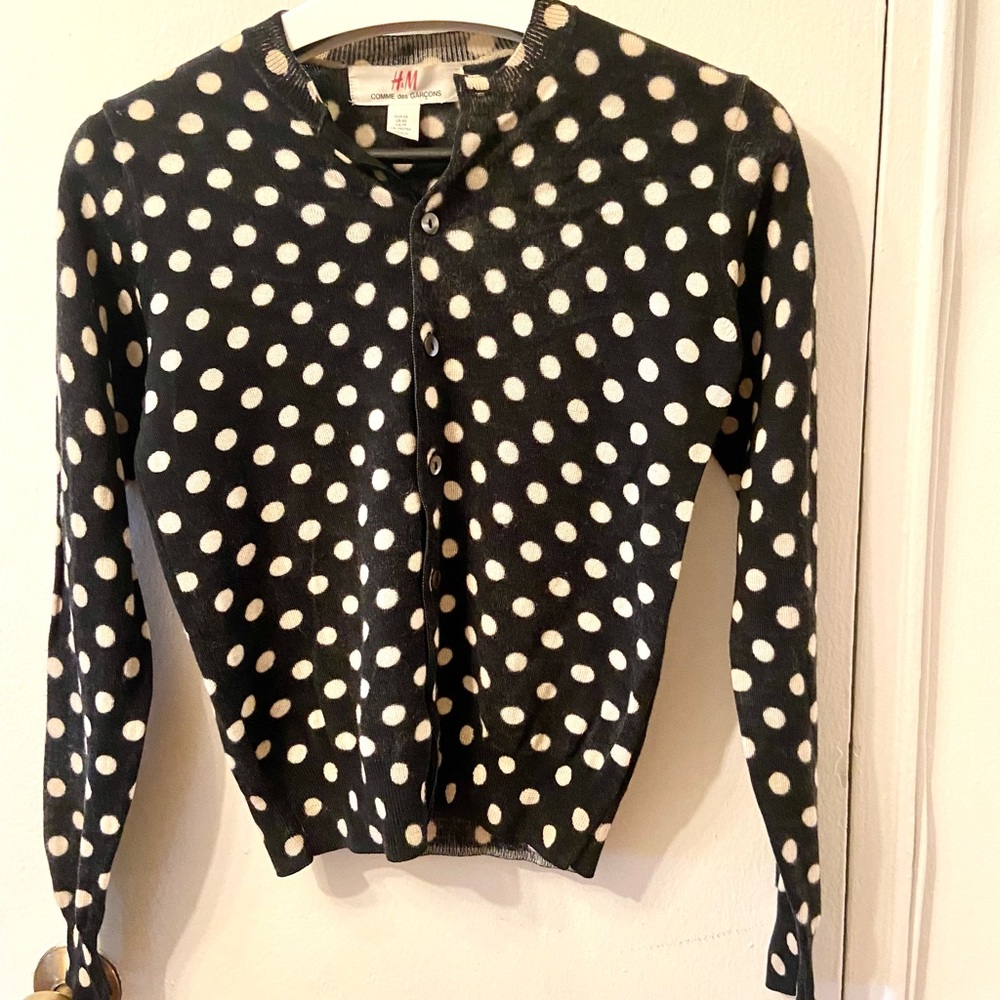 Comme des Garson for H&M’s Wool button down women cardigan size x small